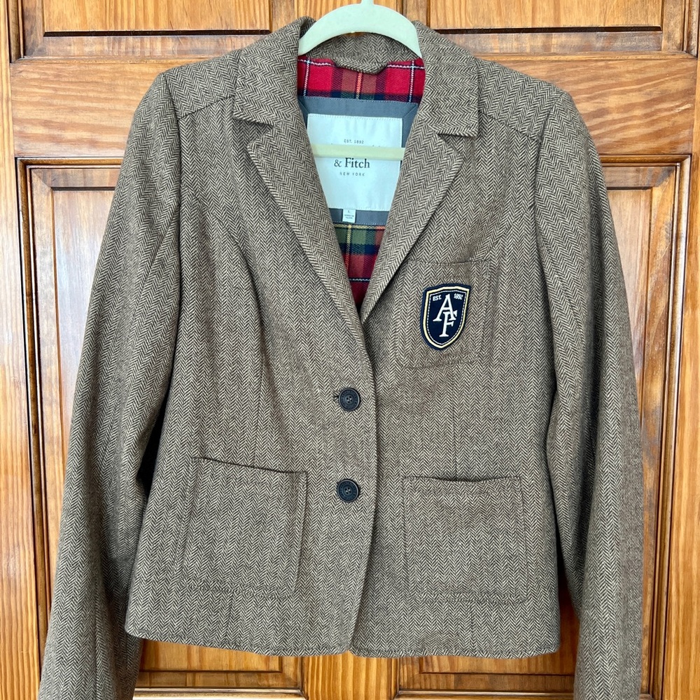 Abercrombie & Fitch Tweed Blazer